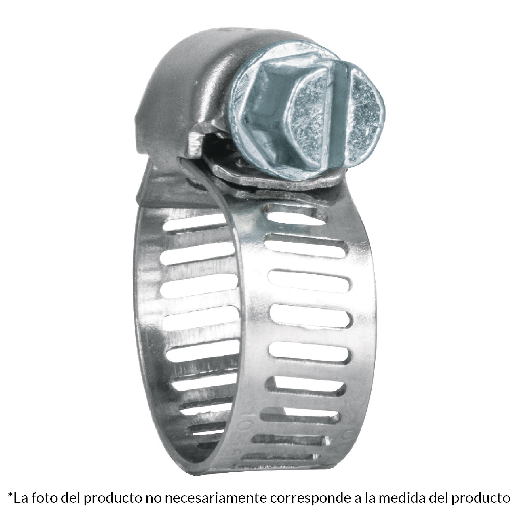 Pack 10Pzas Mini Abrazadera sin fin de 1/2 a 3/4"