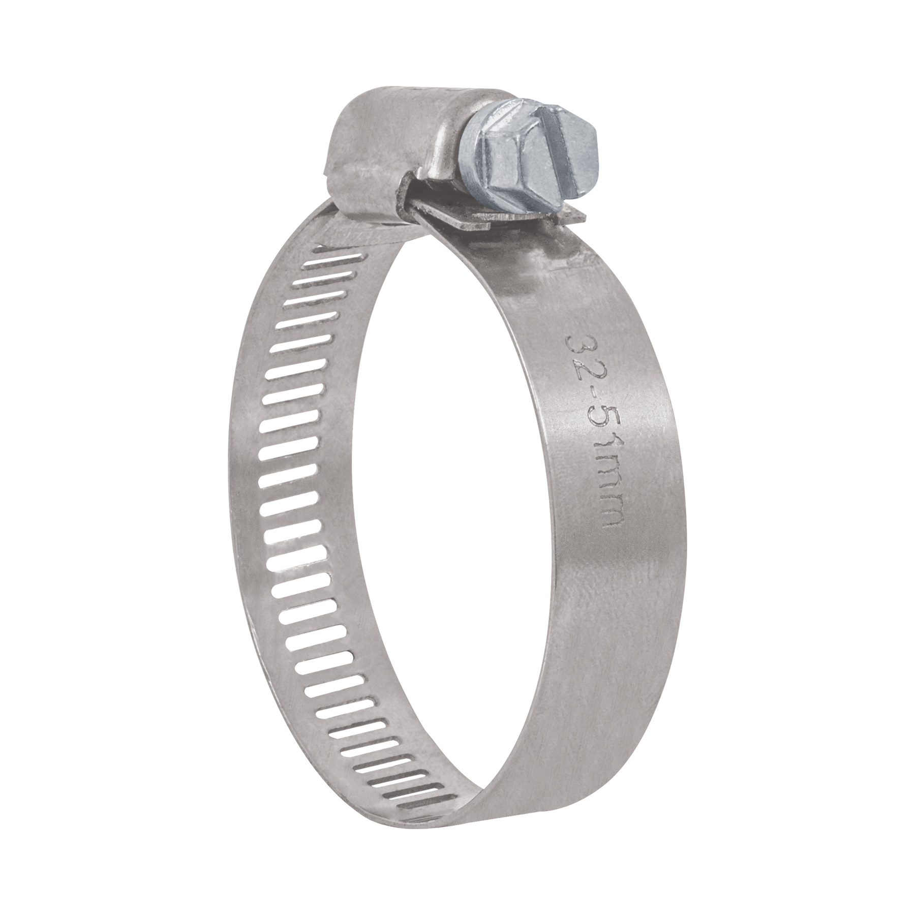 Pack 10 pzas Abrazadera sin fin reforzada de 1-1/2 - 2-1/4"