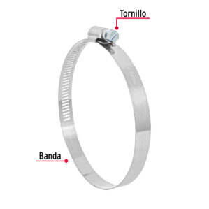 Abrazadera reforzada 3-5/16 a 4-1/4