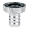Adaptador metalico 1/2" para manguera, Foset