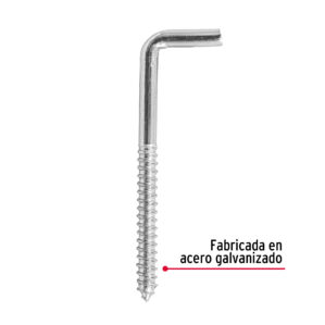 Alcayata roscada 23x110 bolsa con 72 piezas