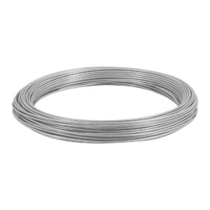 rollo de 1kg de Alambre galvanizado calibre 12.5