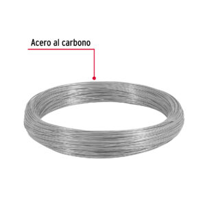 Rollo de 1kg de Alambre galvanizado calibre 20