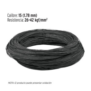 Alambre recocido, calibre 15, 20 kg