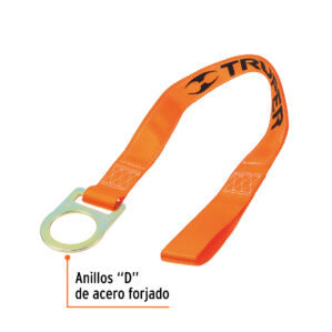 Ancla de conexion para arneses, 90 cm