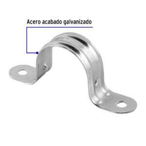 Pack de 5 Abrazaderas Omega 1-1/4"