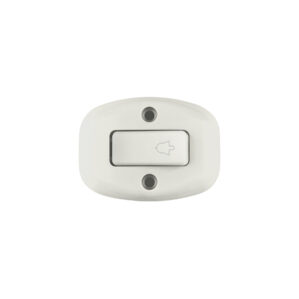 Interruptor Boton Timbre de sobreponer Blanco