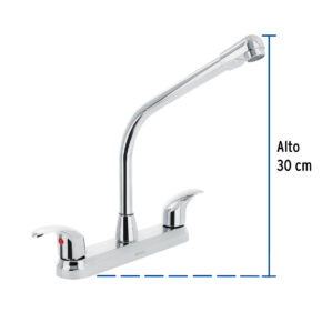 Mezcladora para fregadero Cuello Cobra Aqua