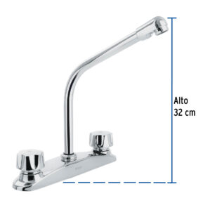 Mezcladora para fregadero Cuello Cobra 8