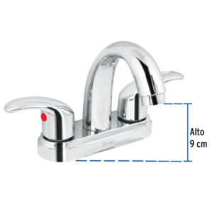 Mezcladora Lavabo de 4