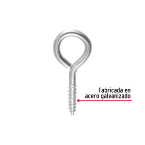 Armella cerrada 22x100 bolsa con 72 piezas