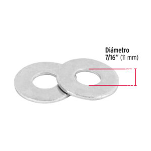 Arandela rondana plana de 7/16