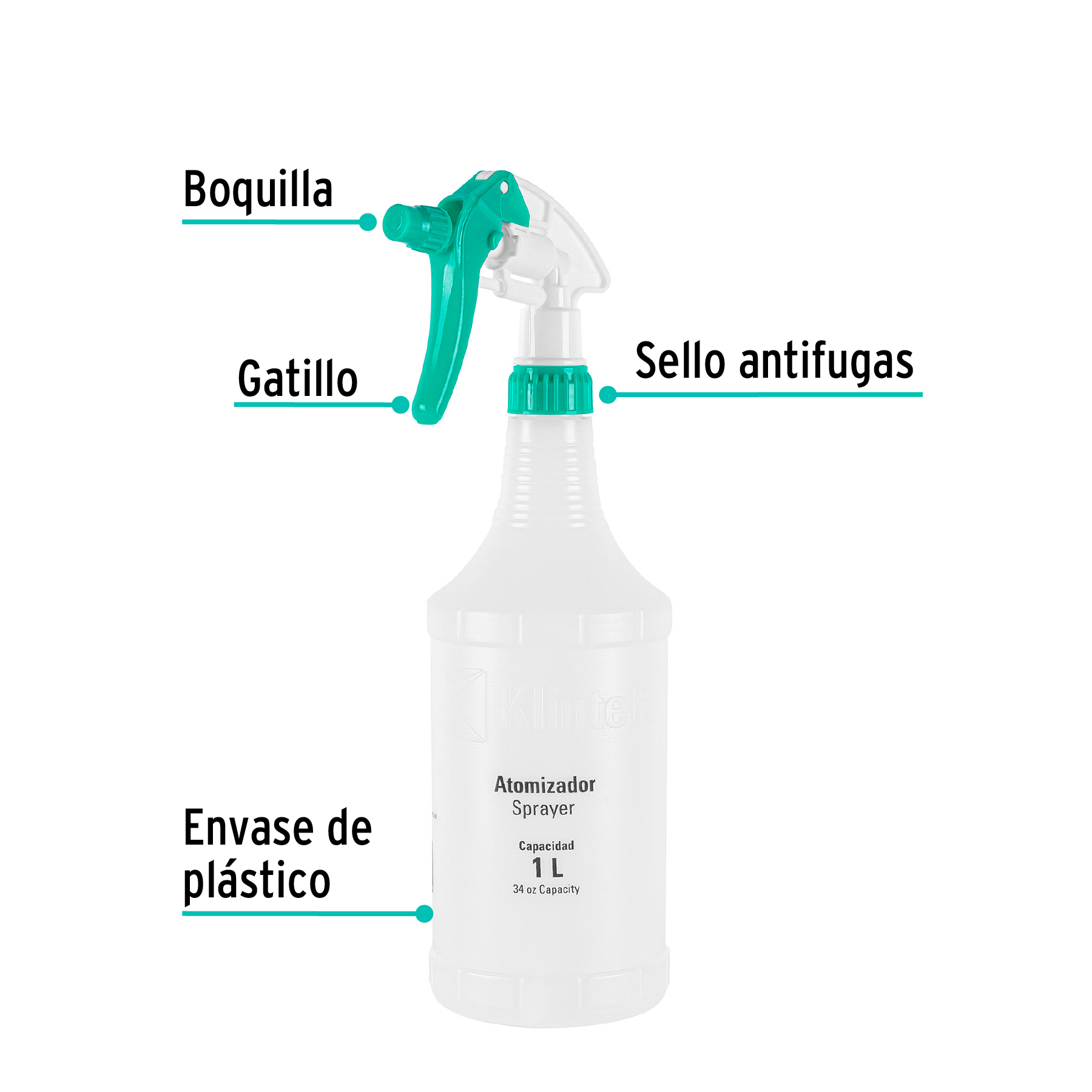 Atomizador de 1 litro