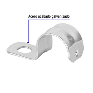 Pack de 10 Abrazaderas Uña 1/2"