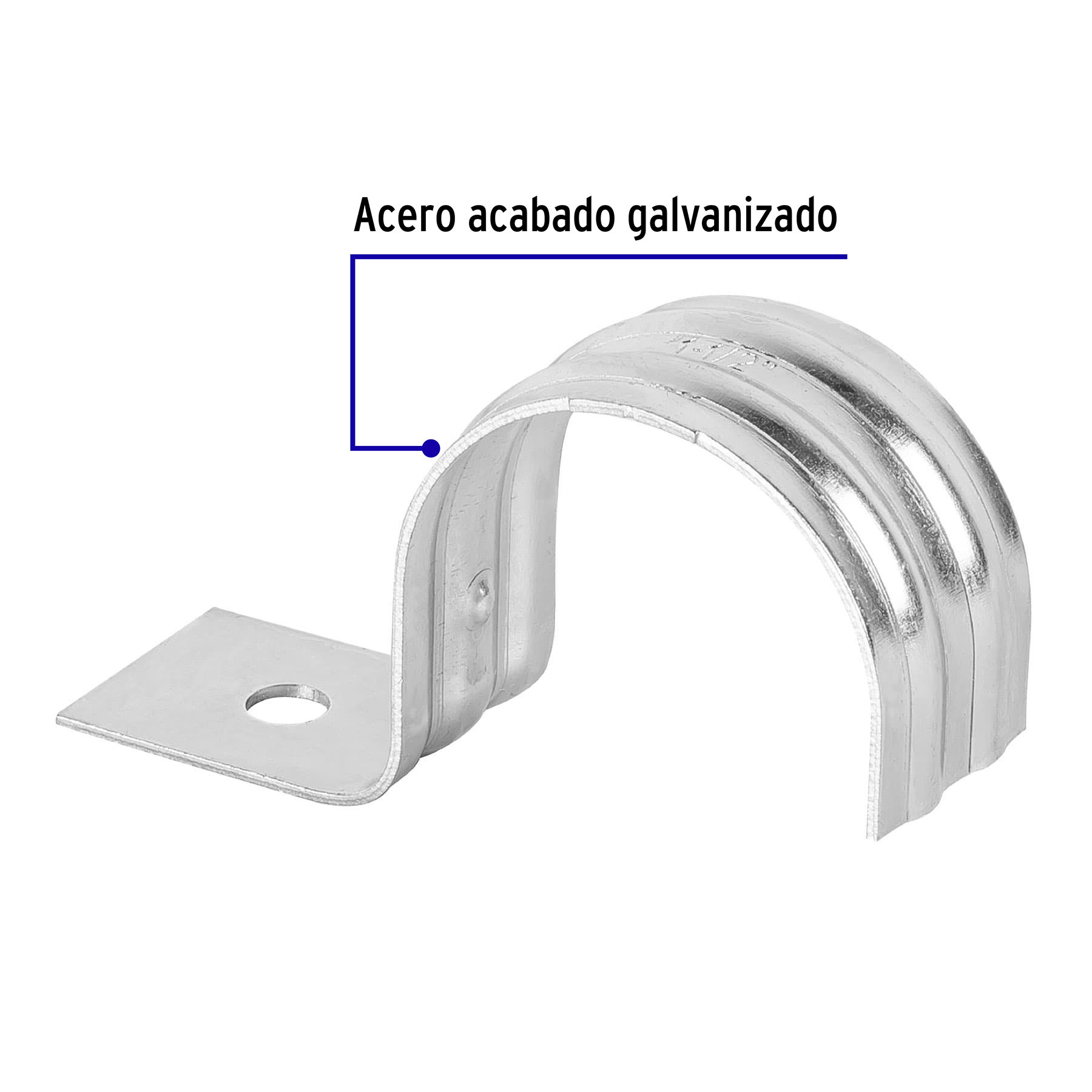 Pack de 5 Abrazaderas Uña 1-1/2"