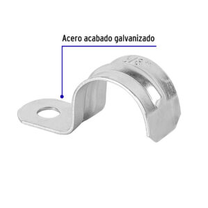 Pack de 10 Abrazaderas Uña 3/8"