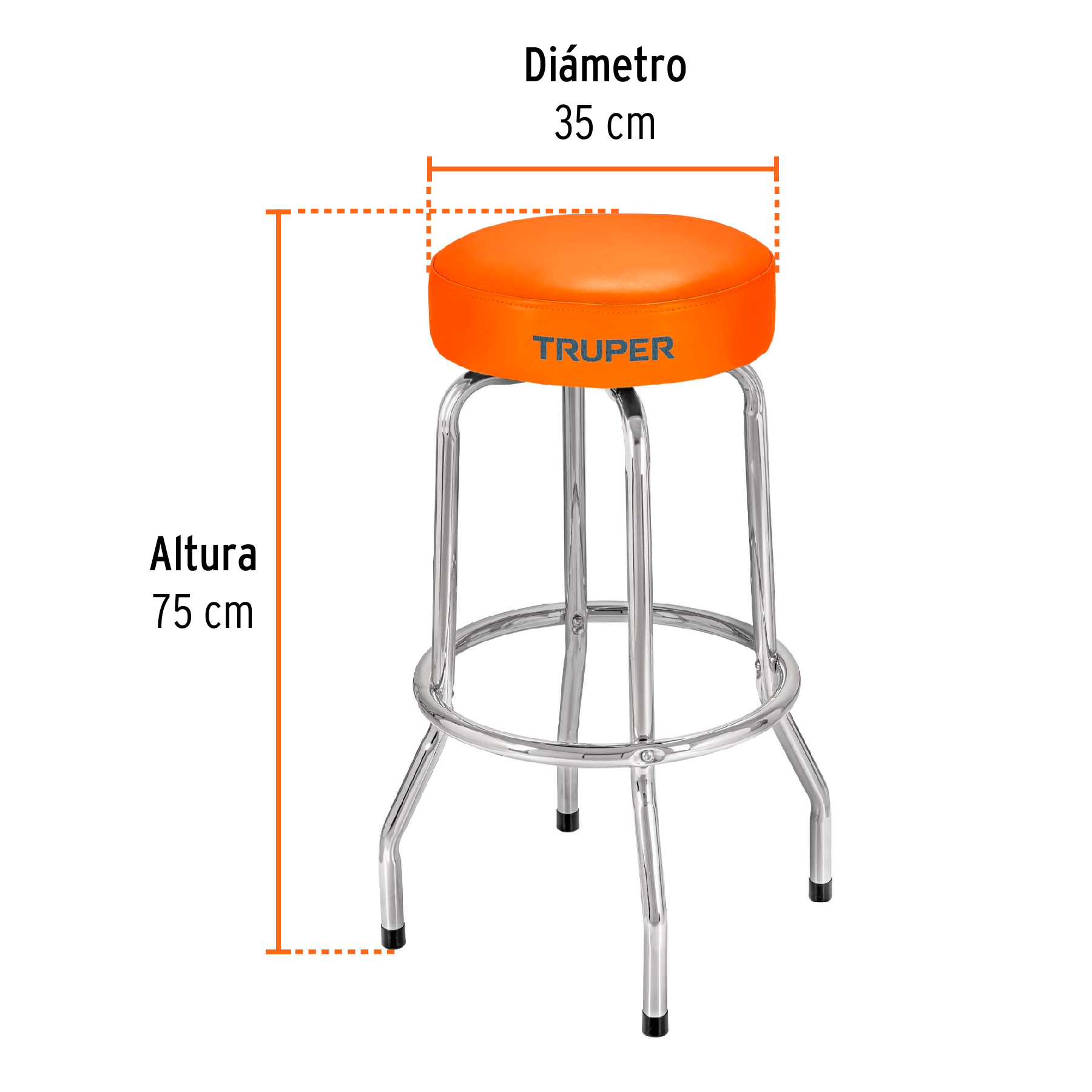 Banco metalico Truper
