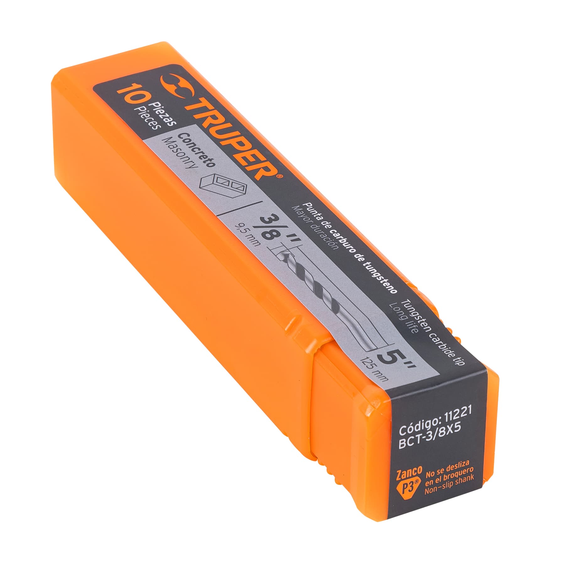 Broca para concreto 3/8x5"