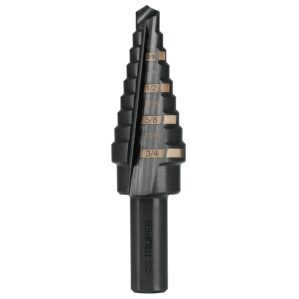 Broca Escalonada de 1/4" a 3/4" para Metal