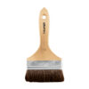 Brocha pelo de camello, mango de madera, 4"