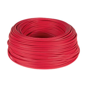 Cable Luz 12 AWG THHW-LS Rojo rollo 100m