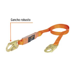 Linea de vida con absorbedor de impacto 1.8m ANSI