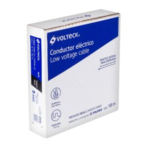 Cable Luz 8 AWG THHW-LS negro rollo 100m