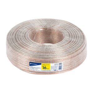 Rollo de 100m Cable para bocina 16awg polarizado