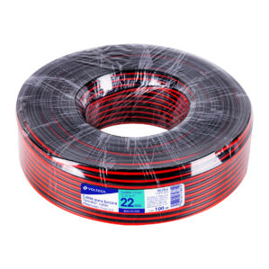 Cable Polarizado bocina 22AWG bicolor 100m