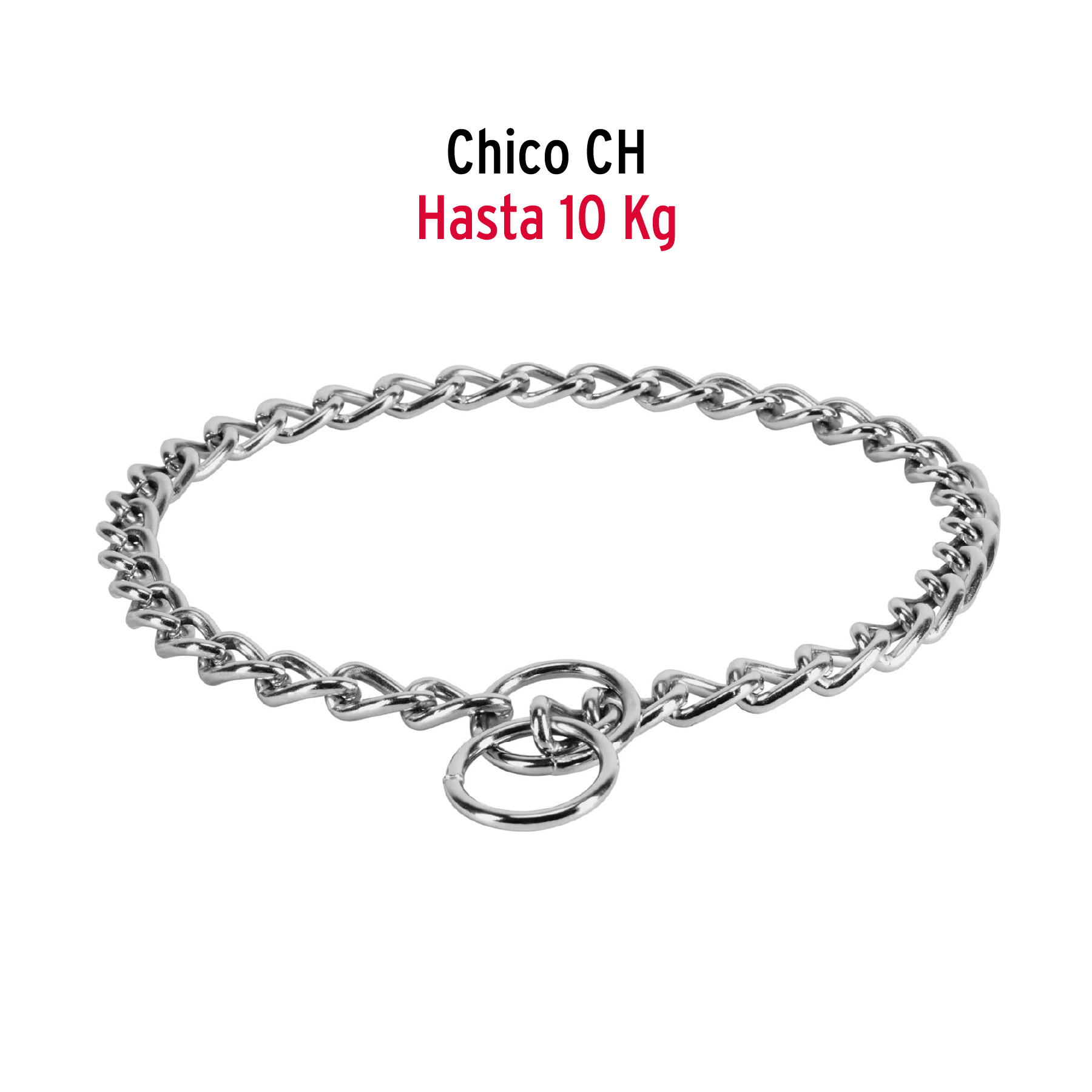 Cadena de Entrenamiento para Perro 45cm Eslabon de 2.5mm