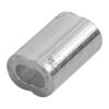 50 Casquillos de aluminio 1/16" para Cable de Acero