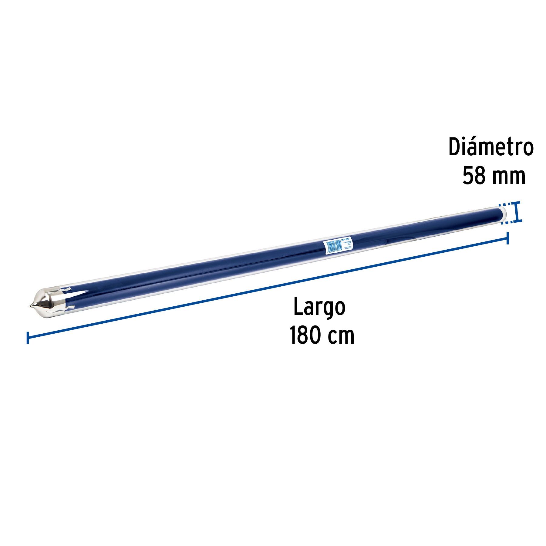 8 tubos de vidrio para modelo CALE-8S