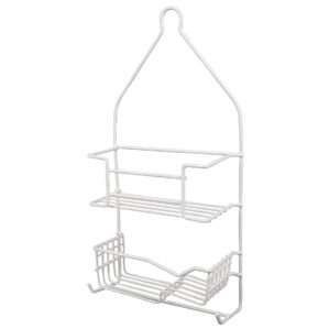 Canastilla para regadera doble rectangular