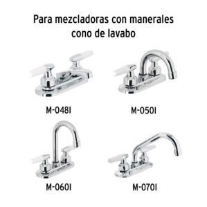 Cartuchos ceramico para mezcladoras 2 piezas