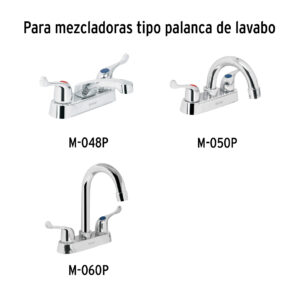 Juego de 2 cartuchos para mezcladoras plasticas, Basic