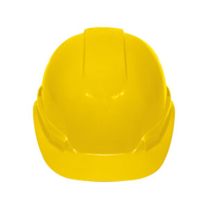 Casco de seguridad ventilado Clase C Amarillo de Matraca