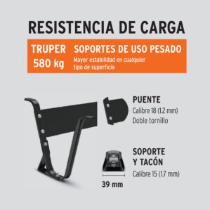 Carretilla 5.5 ft3 llanta neumatica reforzada Truper