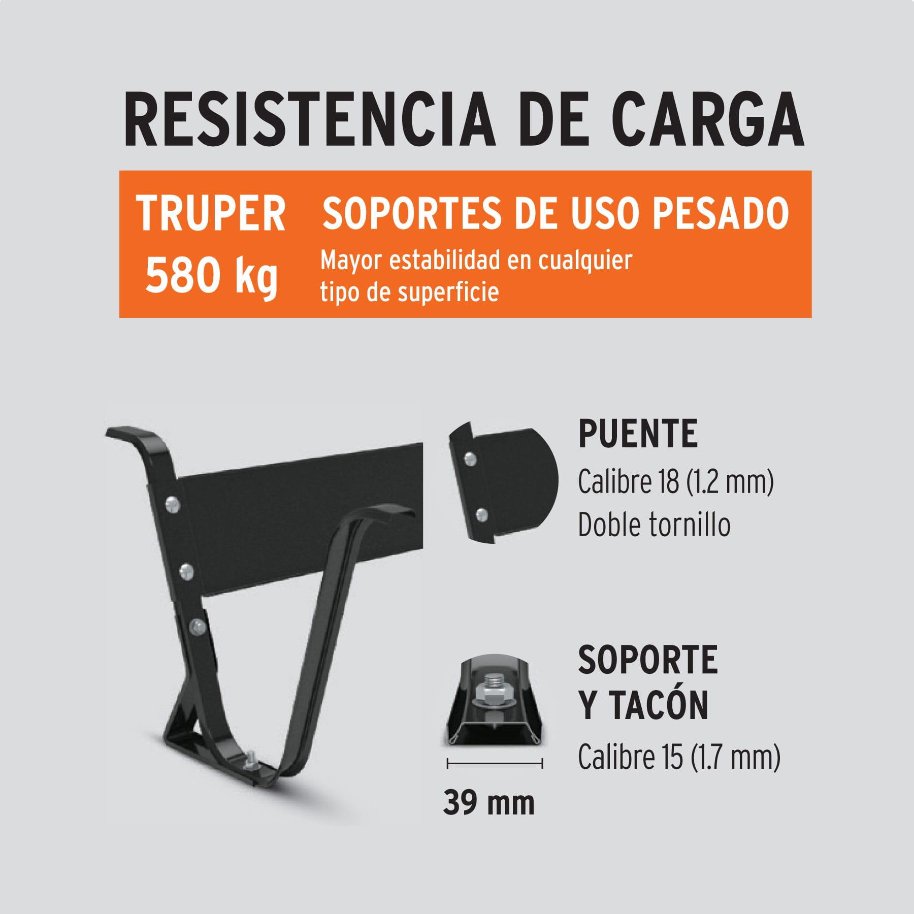 Carretilla 5.5 ft3 llanta neumatica reforzada Truper