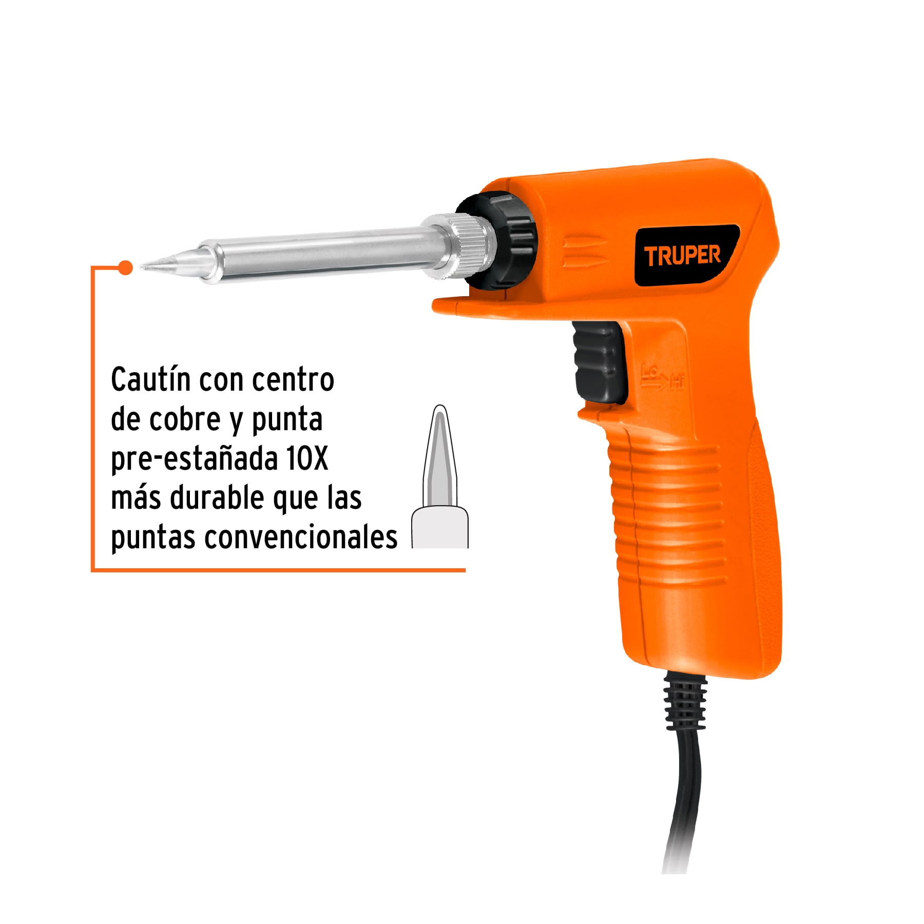 Cautin profesional 40w tipo pistola para electronica