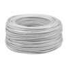 Rollo de 100m de cable THW CCA Calibre 10 Blanco Alucobre