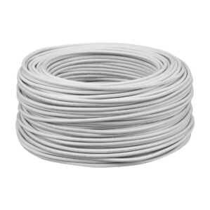 Rollo de 100m de cable THW CCA Calibre 10 Blanco Alucobre