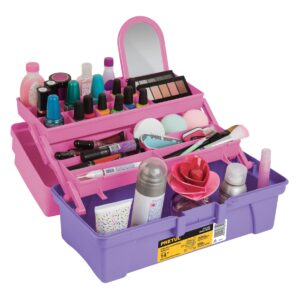 Caja Multiusos Cosmetiquera 14" 35cm Rosa Pretul