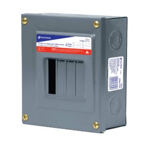 Centro de carga 4 polos Sobreponer Volteck