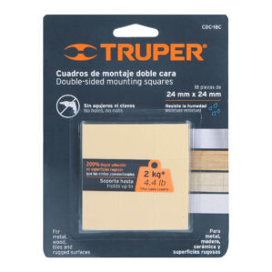 Cinta de montaje precortada 18 piezas