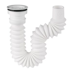 Cespol flexible fregadero 1-1/2" con contra 2 1/2"