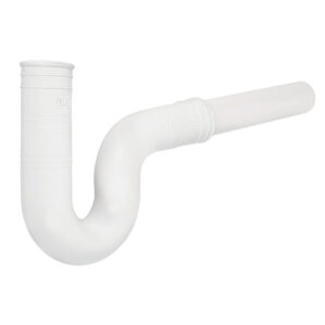 Cespol flexible para fregadero PVC con extension de 20cm 1-1/2"