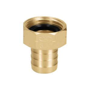 Conexion de laton hembra de 3/4" para manguera