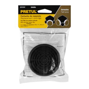 Filtro Cartucho de repuesto Para Mascara Pintura Aerosol