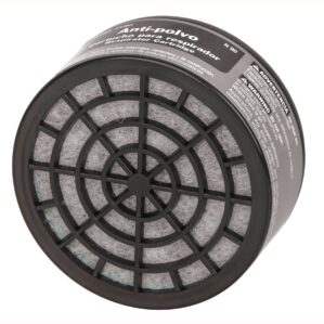 Filtro de repuesto de Mascara para polvos y particulas