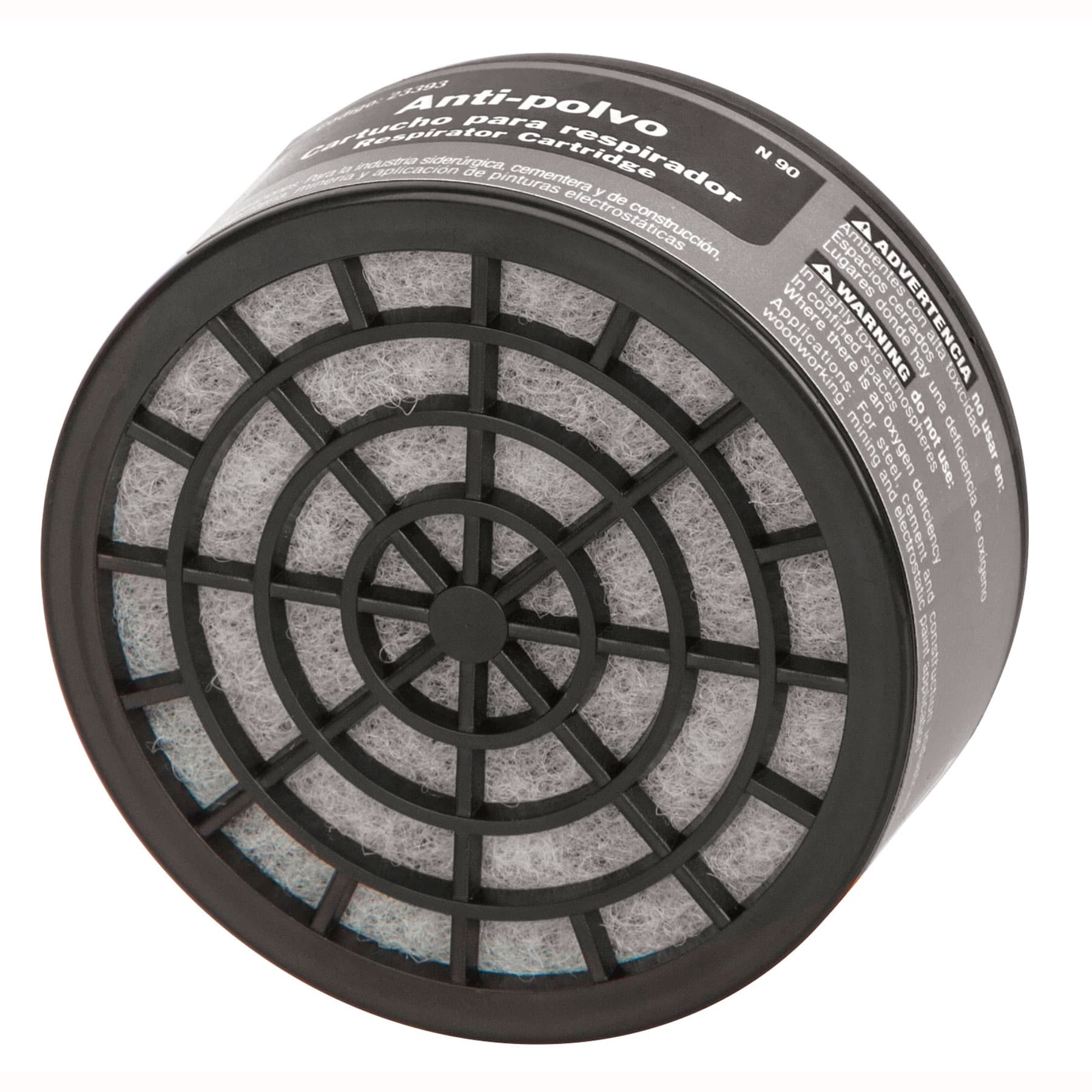 Filtro de repuesto de Mascara para polvos y particulas